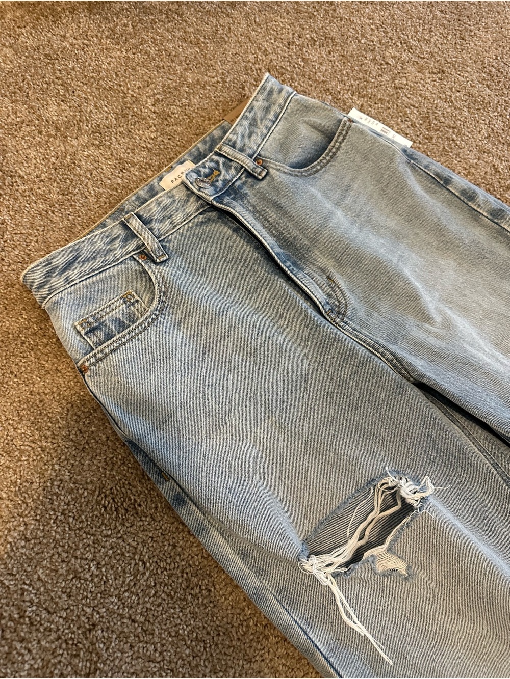 PacSun Light Blue Distressed Women's Jeans